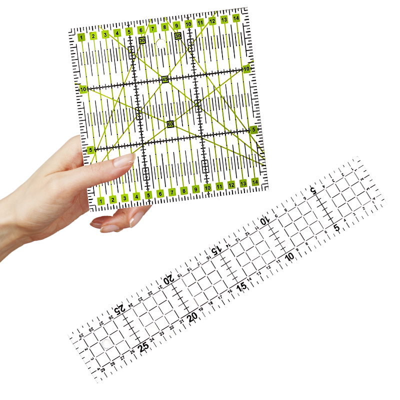 Sewing Garments - Measuring Ruler Acrylic Quilting Patchwork Ruler