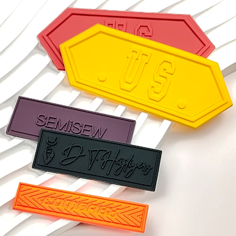 Sewing Recycle - Recycled Custom PVC Patch Silicone Patches