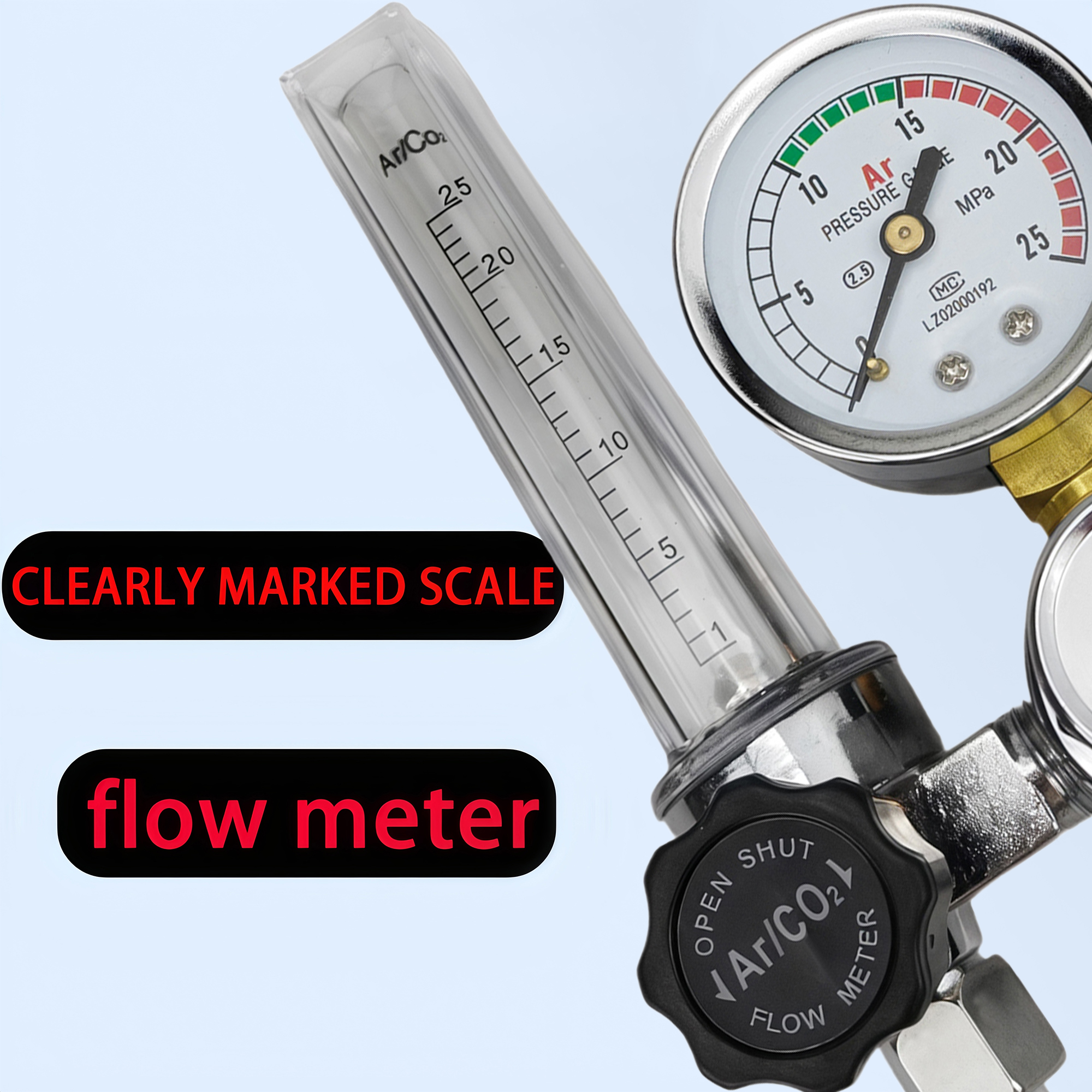 Seam Gauge Metal - NEW Argon Regulator 0-25Mpa Argon Regulator