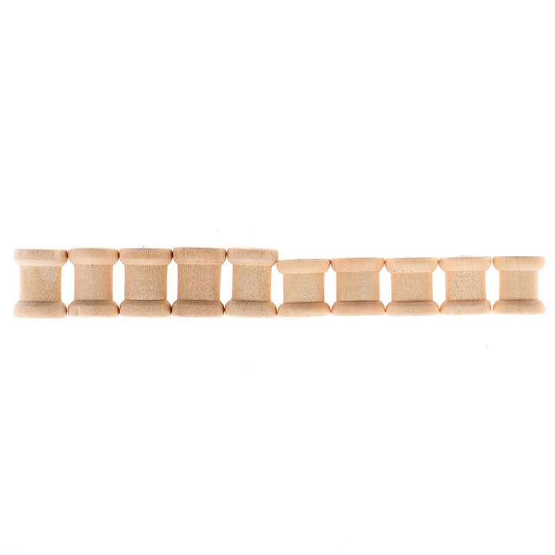 /KQM/100PCS Wooden Empty Threa - Thread Bobbins Empty のレビューと価格