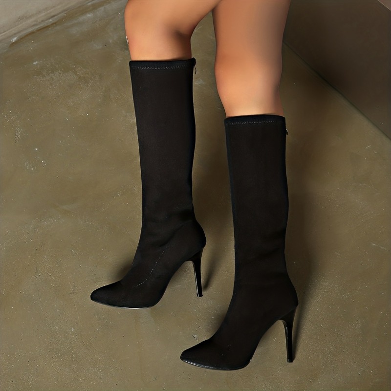 Women's Fashion Boots	Pointed  - Sewing Zipper のレビューと価格