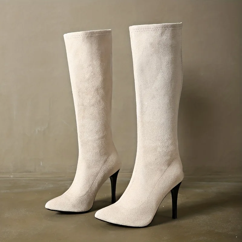 Women's Fashion Boots	Pointed  - Sewing Zipper のレビューと価格