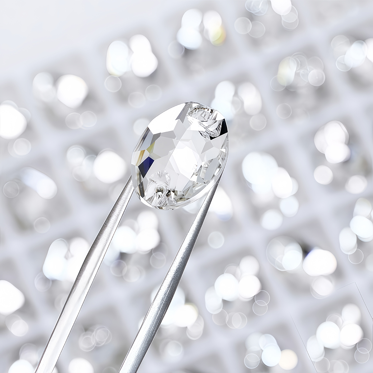 Oval Ellipse Crystal Clear Gla - Sewing Garments のレビューと価格