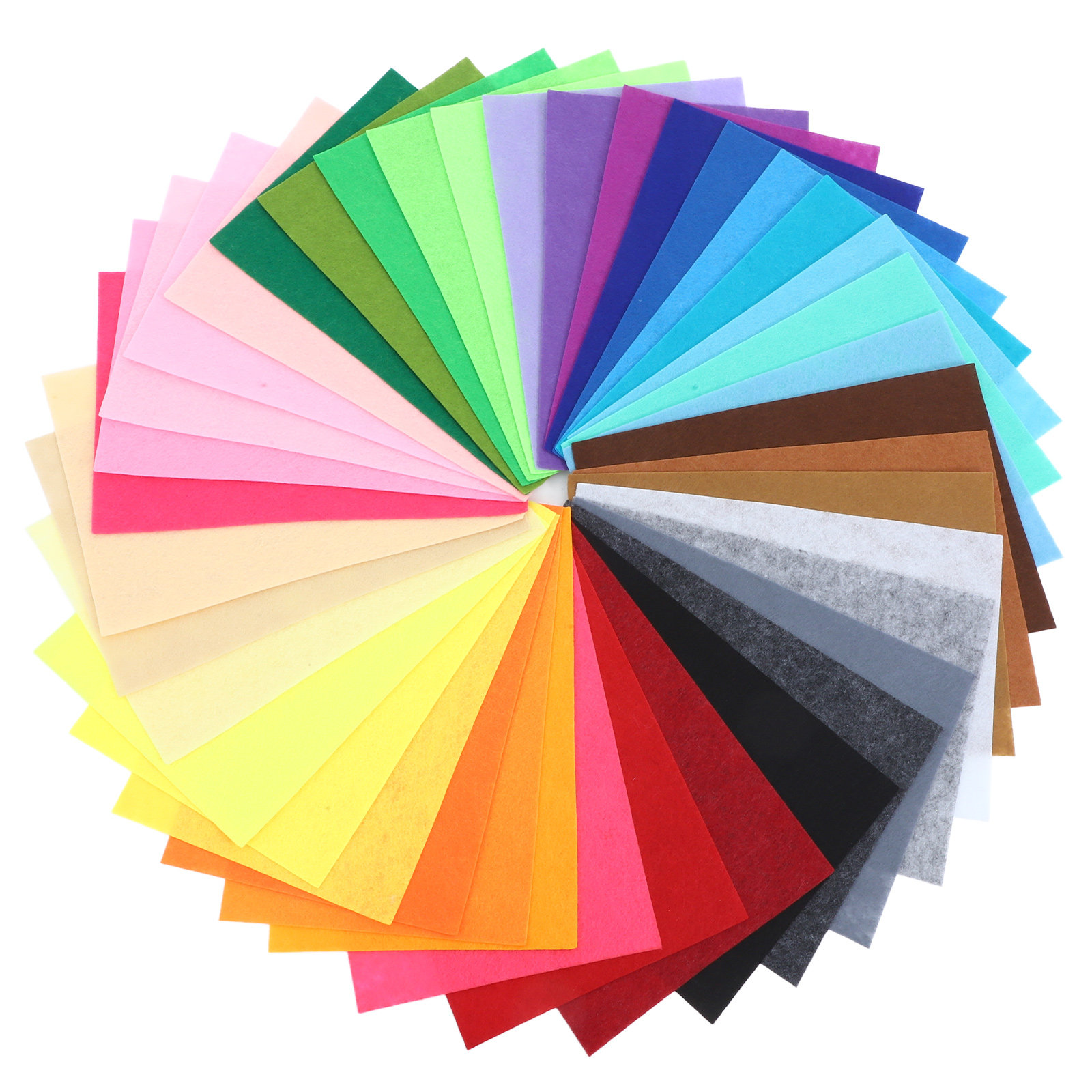 40pcs Colored Fabric Sheets Cr - Is Sewing Textile Art のレビューと価格