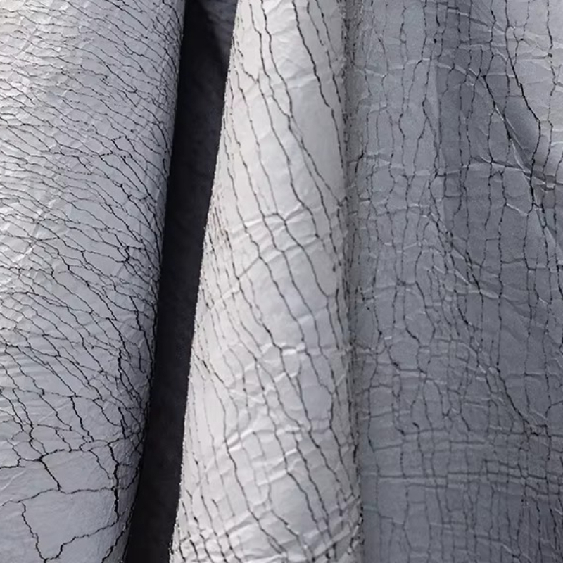 Grey Retro Cracked Leather Tex - Is Sewing Textile Art のレビューと価格