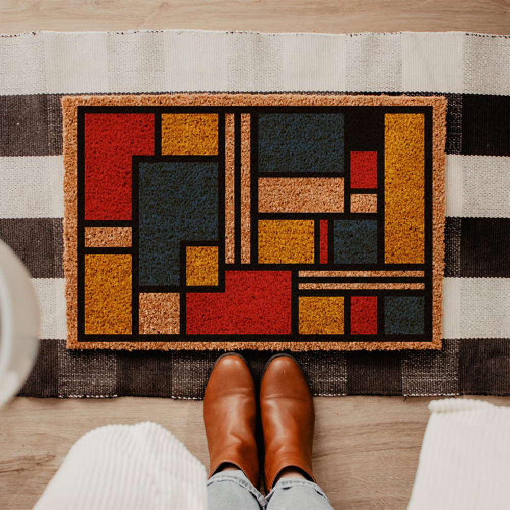 Mid Century Modern Doormat Bau - Century Textile & Sewing Supply Reviews のレビューと価格