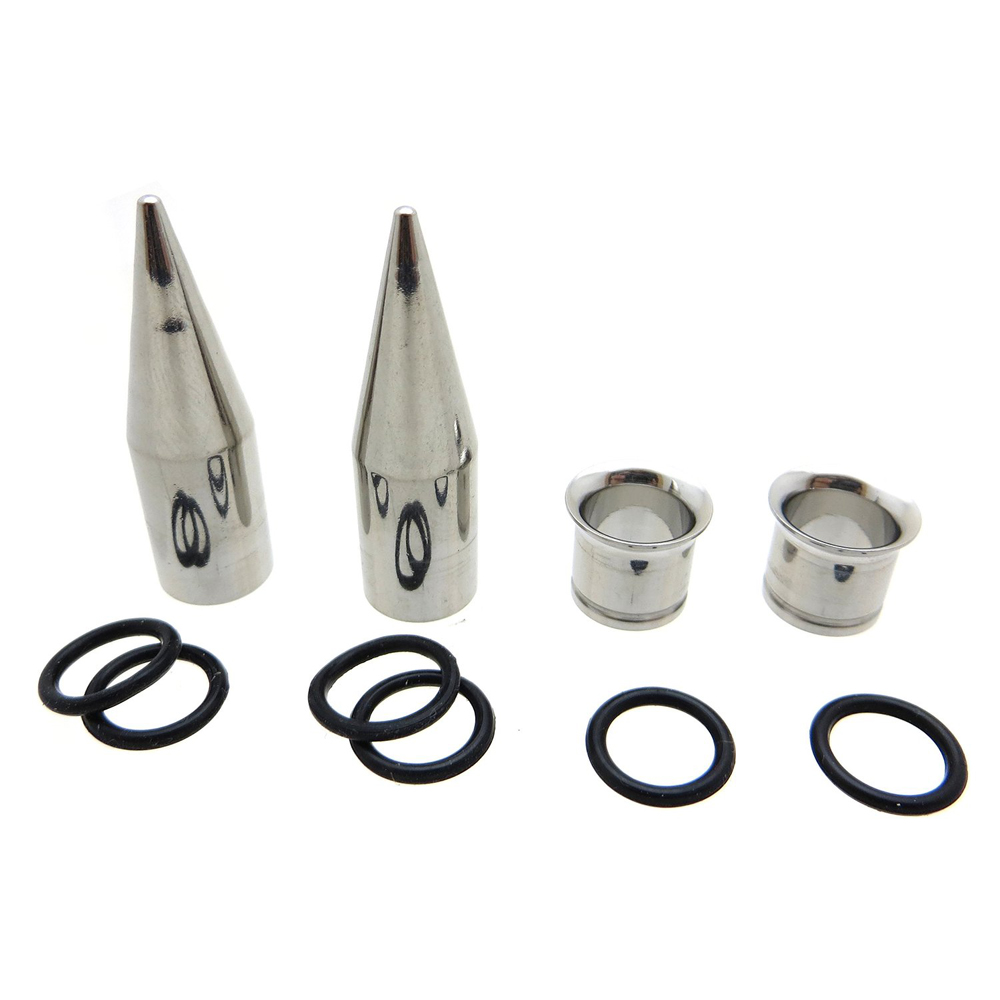 36Pcs/Lot 14G-00G Ear Gauges S - Seam Gauge Metal のレビューと価格