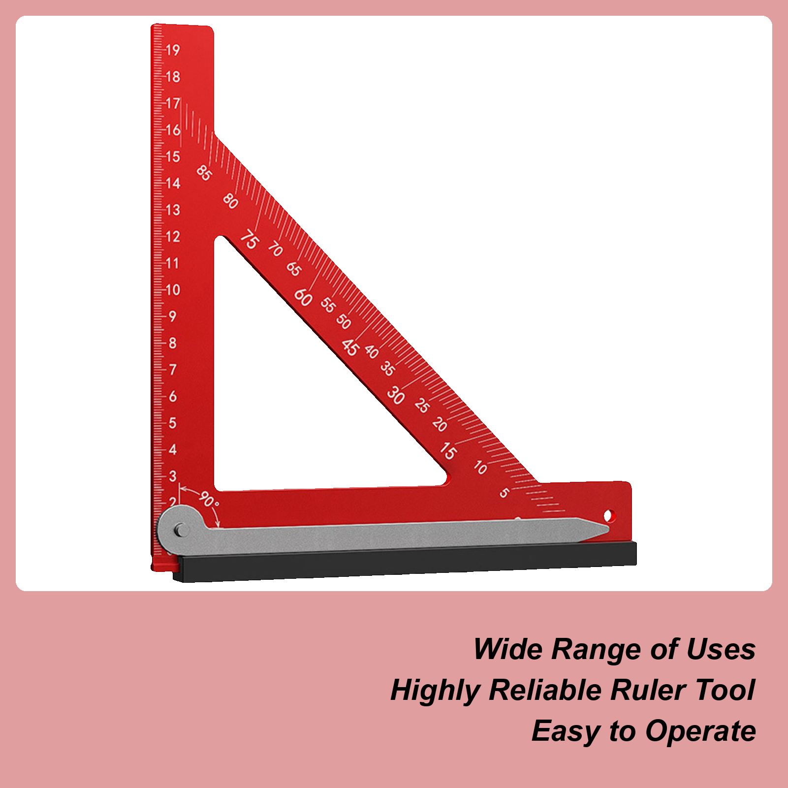 Woodworking Square Right Angle - Quilting Ruler Square のレビューと価格