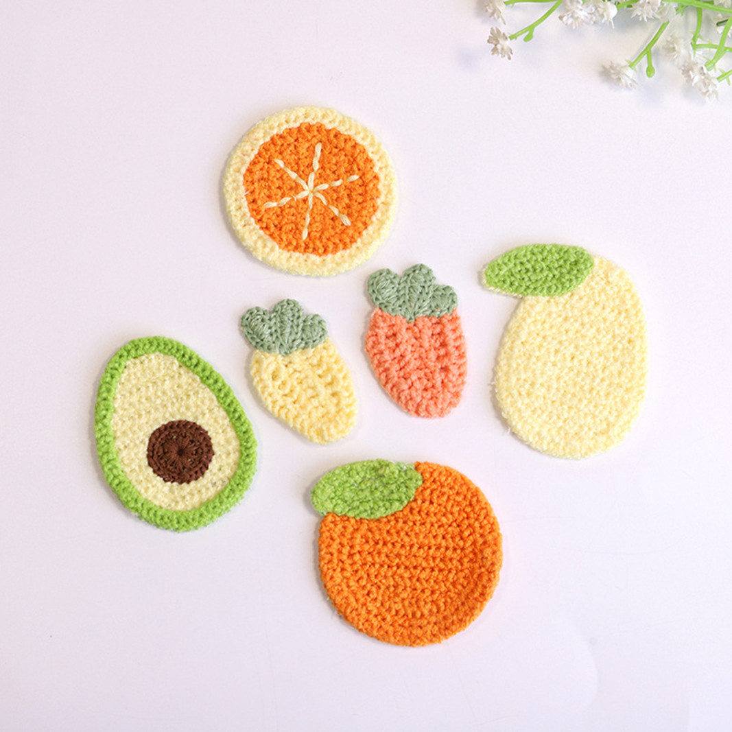10PCS Cute Mini Carrot Avocado - Sewing Embroidery Fabric のレビューと価格