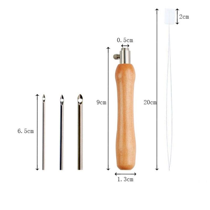 5pcs Adjustable Punch Needle S - Textiles Sewing Machine のレビューと価格
