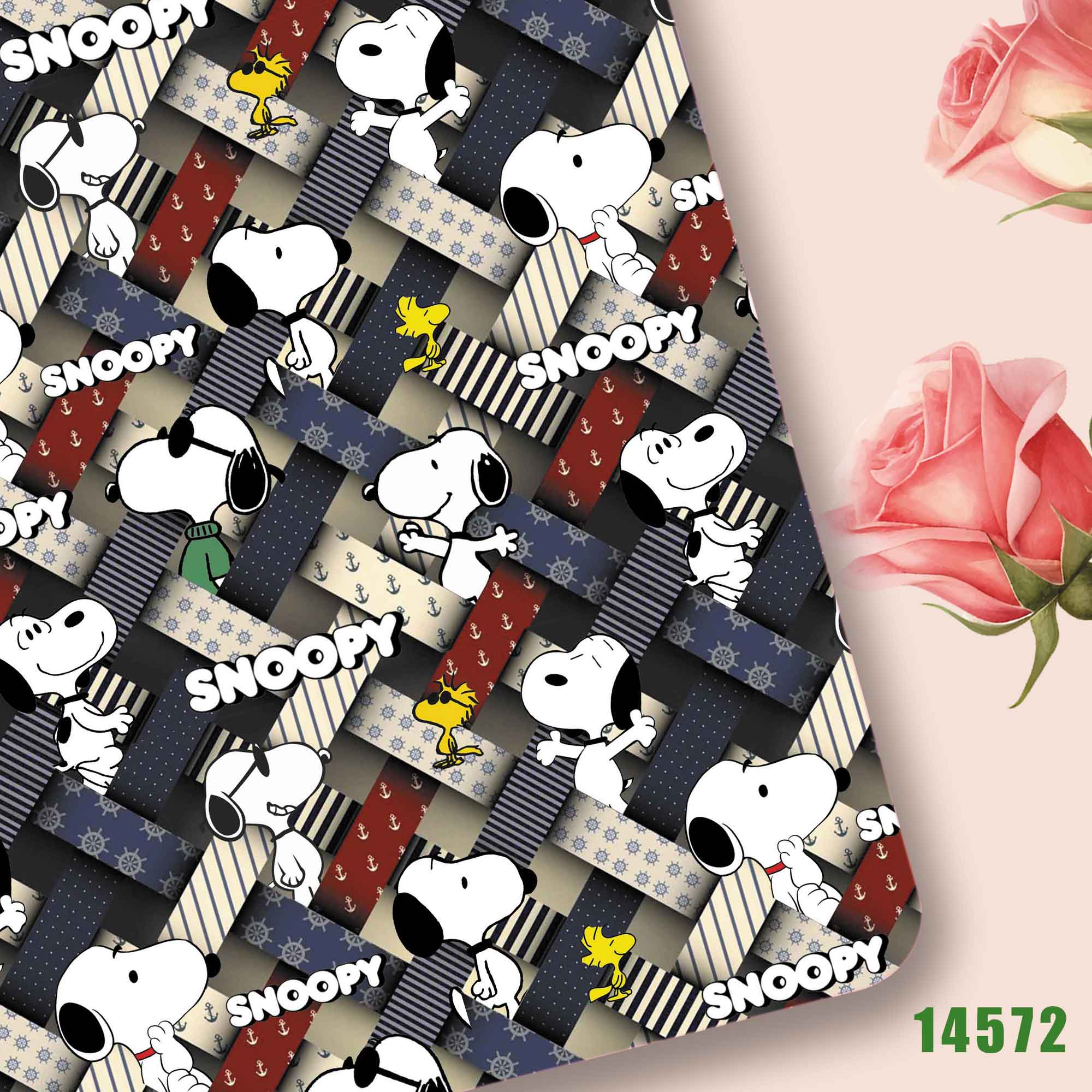 TAKARA TOMY Snoopy fabric140CM - Sewing In Textile のレビューと価格