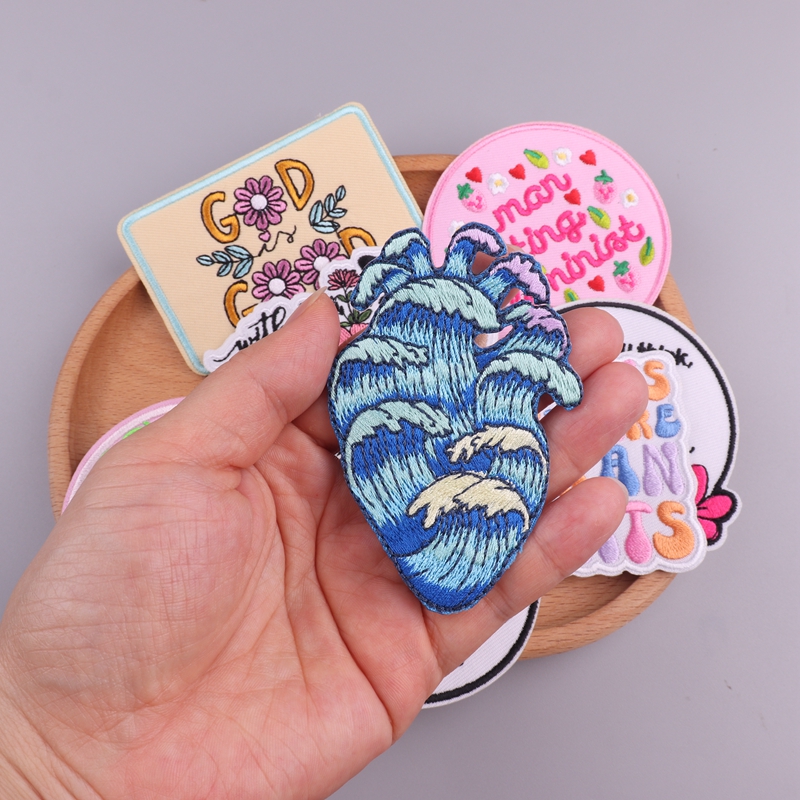 Self Encourage Iron On Patches - Velcro Sew On のレビューと価格