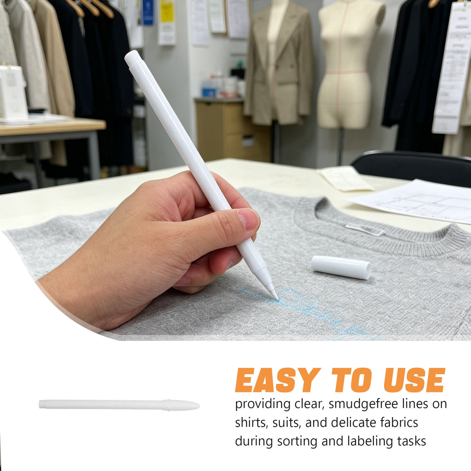 10Pcs Smudge Free Laundry Mark - Sewing Embroidery Fabric のレビューと価格