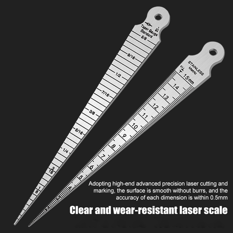 ❤️ 1-15mm Stainless Steel Tape - Seam Gauge Metal のレビューと価格