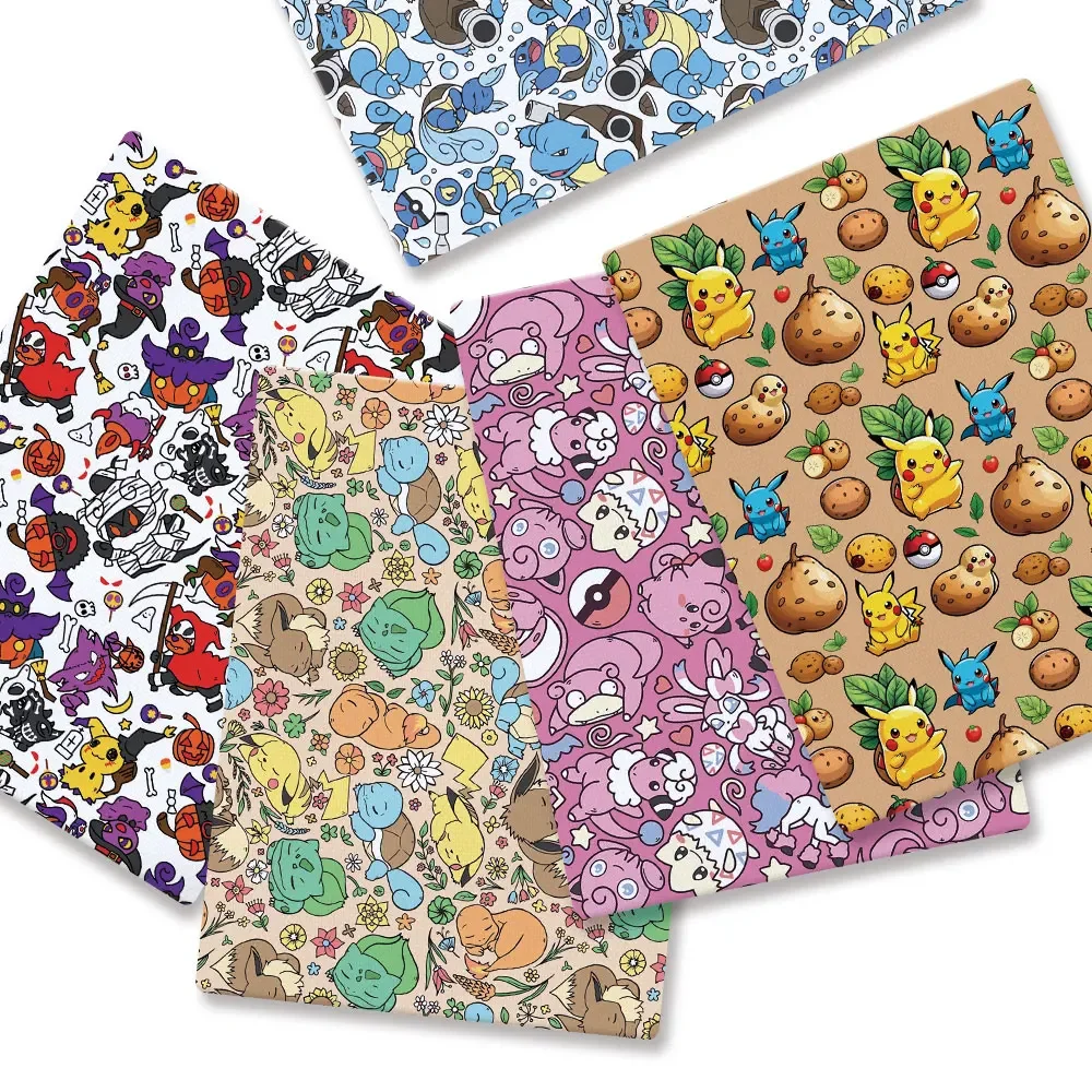 Pokemon Cartoon Fabric140*50cm - Sewing Production のレビューと価格
