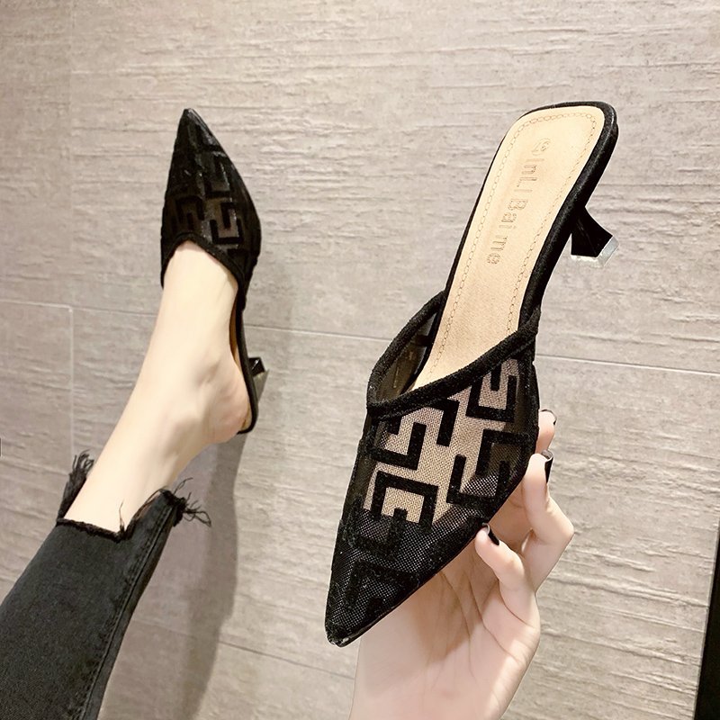 Women Mesh High Heels Temperam - Sewing Net のレビューと価格