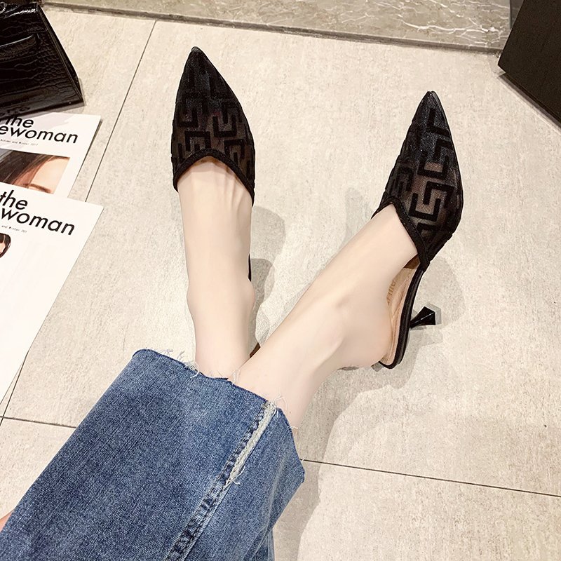 Women Mesh High Heels Temperam - Sewing Net のレビューと価格