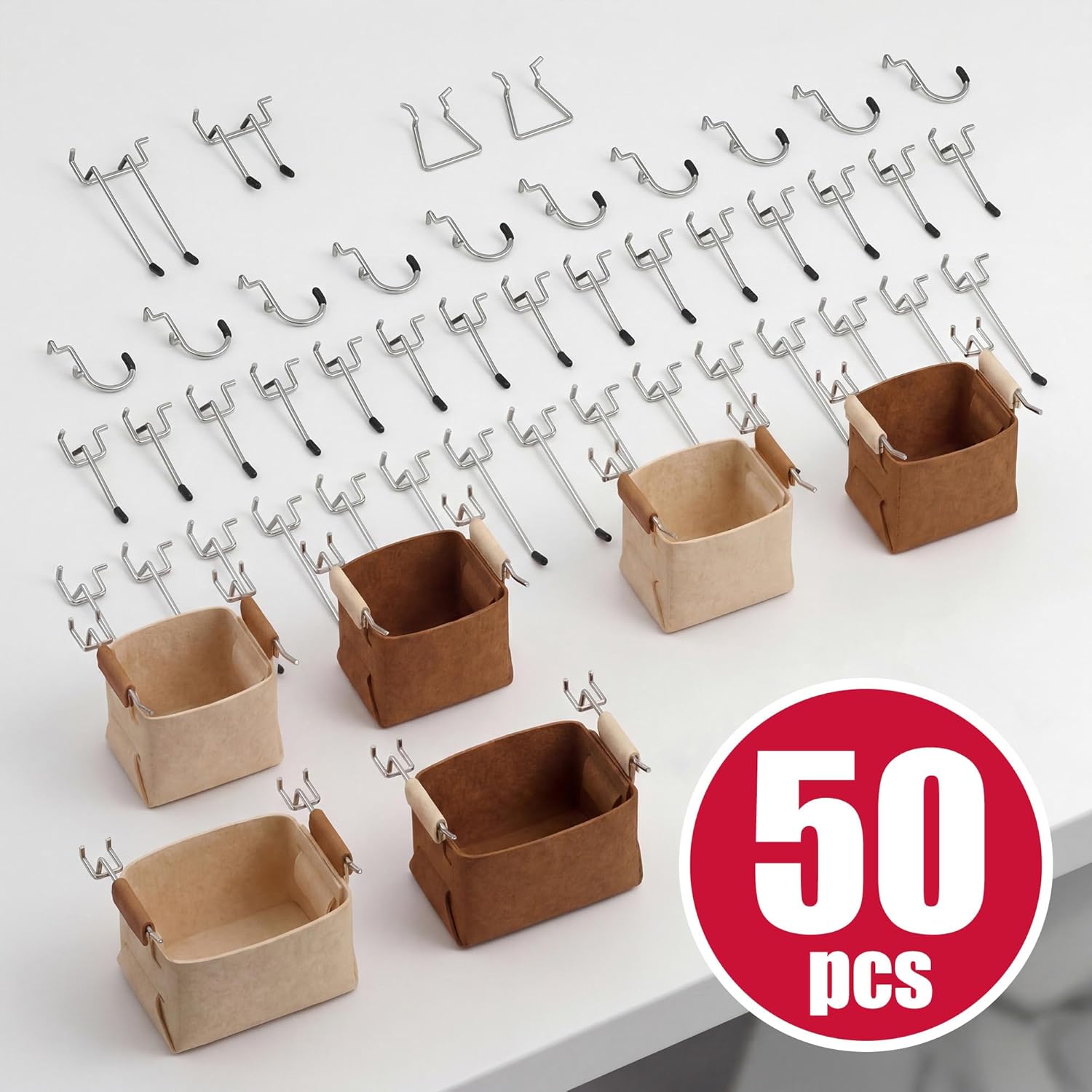 4 Pack Metal Pegboard Organize - Sewing Production のレビューと価格