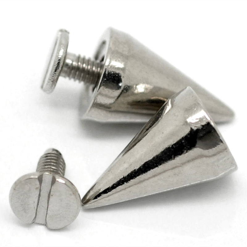 50Sets Silver Tone Studs Spots - Sewing Garments のレビューと価格