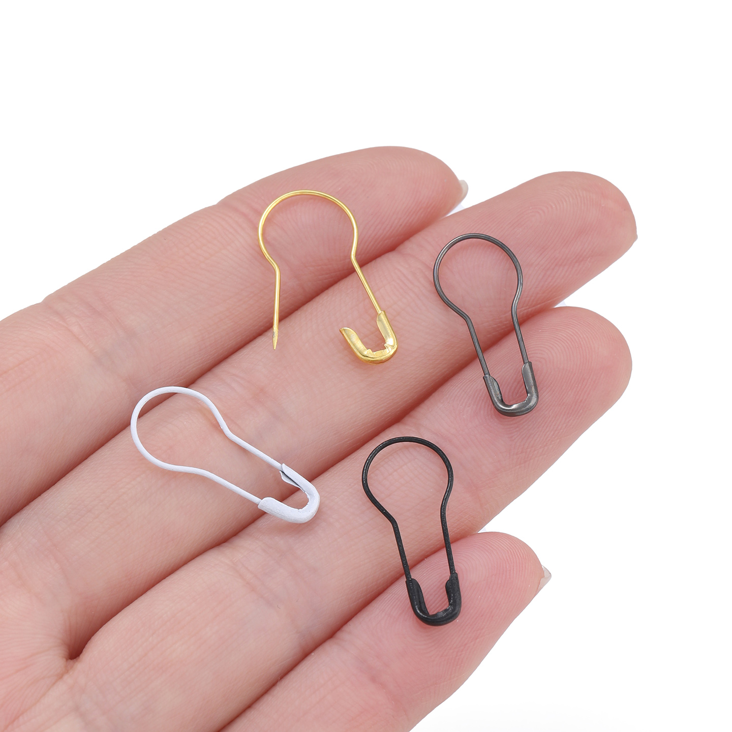 100Pcs/Lot Metal Gourd Safety  - Sewing Production のレビューと価格