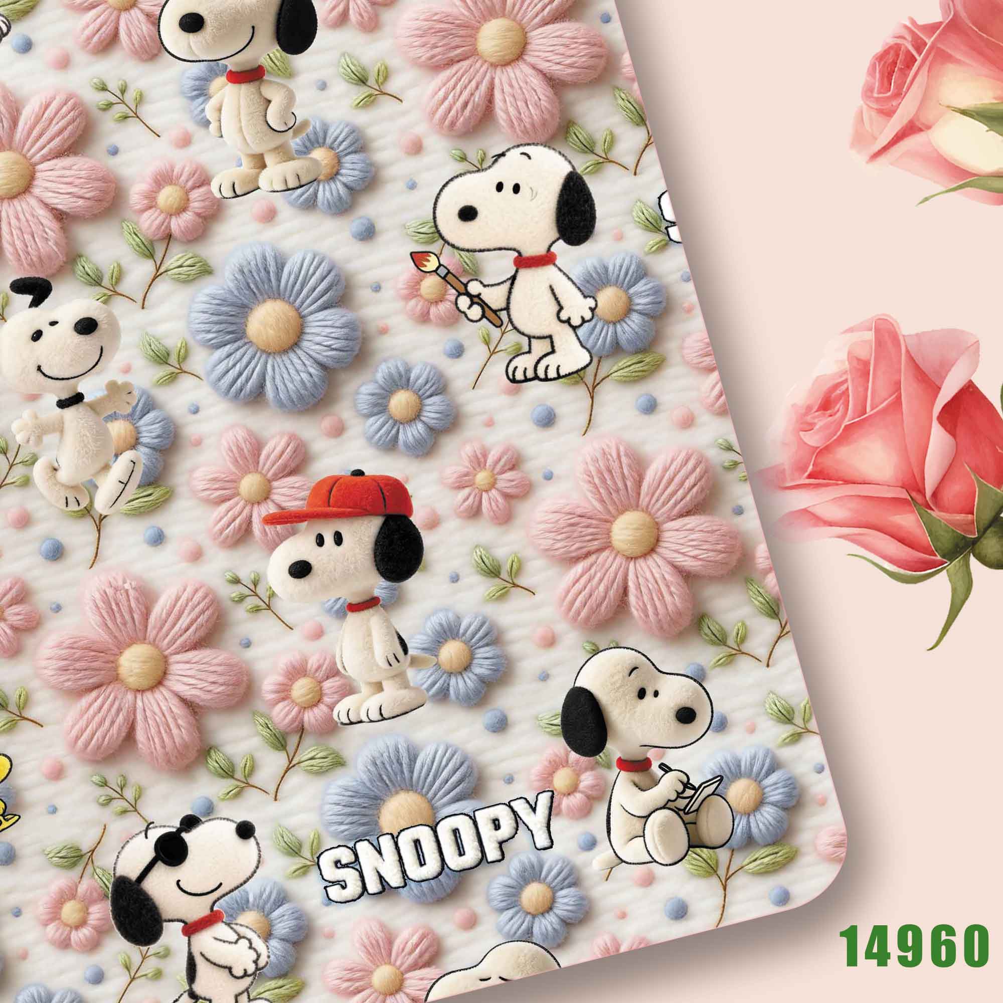 TAKARA TOMY Snoopy fabric140CM - Sewing In Textile のレビューと価格