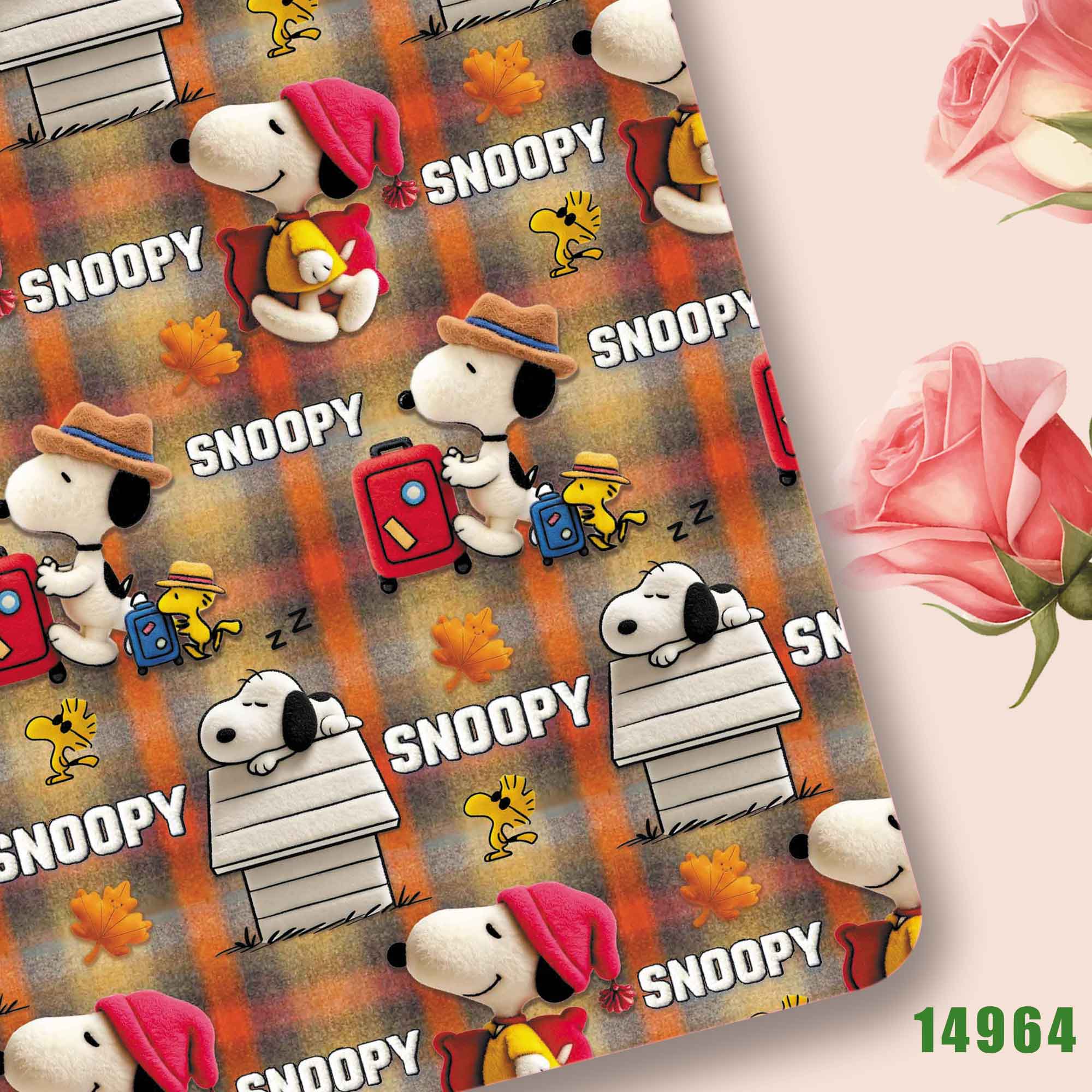TAKARA TOMY Snoopy fabric140CM - Sewing In Textile のレビューと価格