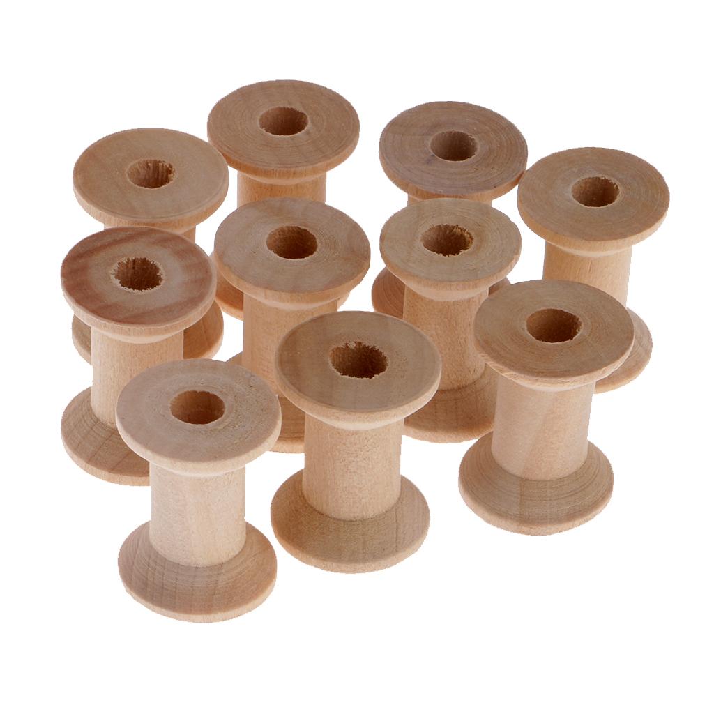 Wooden Empty Spool Thread Bobb - Thread Bobbins Empty のレビューと価格