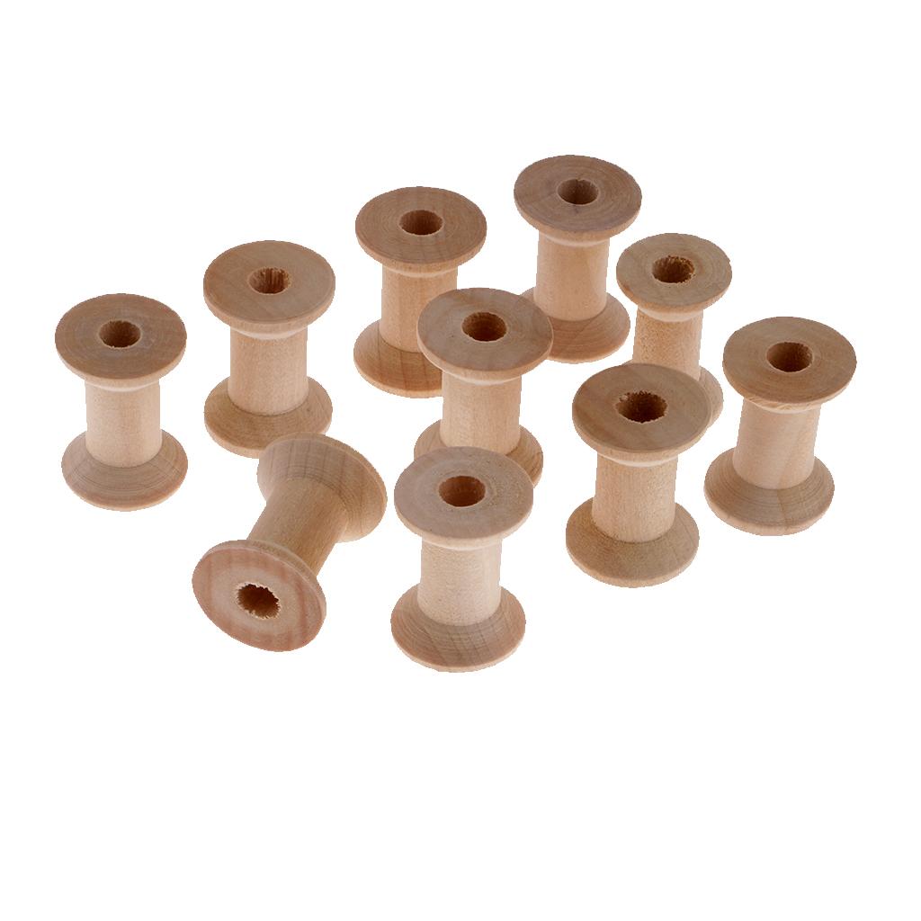 Wooden Empty Spool Thread Bobb - Thread Bobbins Empty のレビューと価格