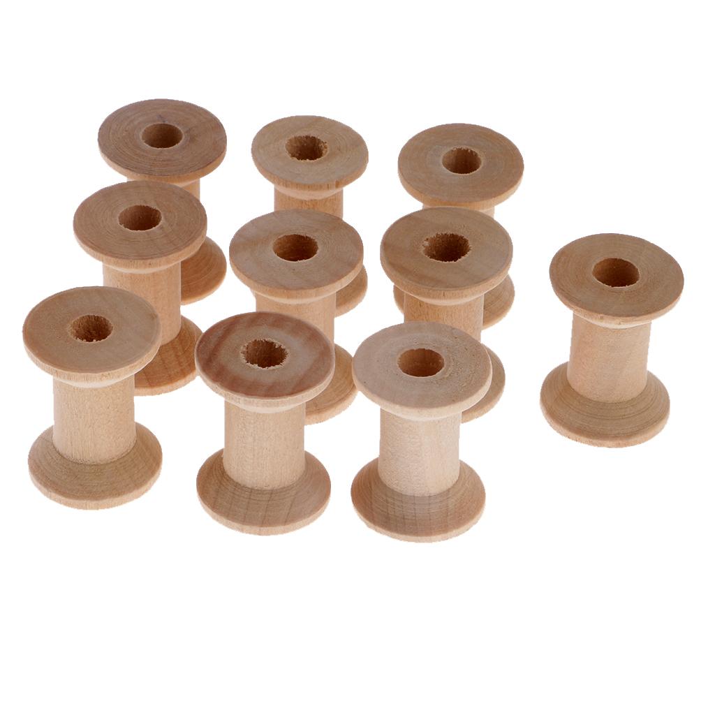 Wooden Empty Spool Thread Bobb - Thread Bobbins Empty のレビューと価格