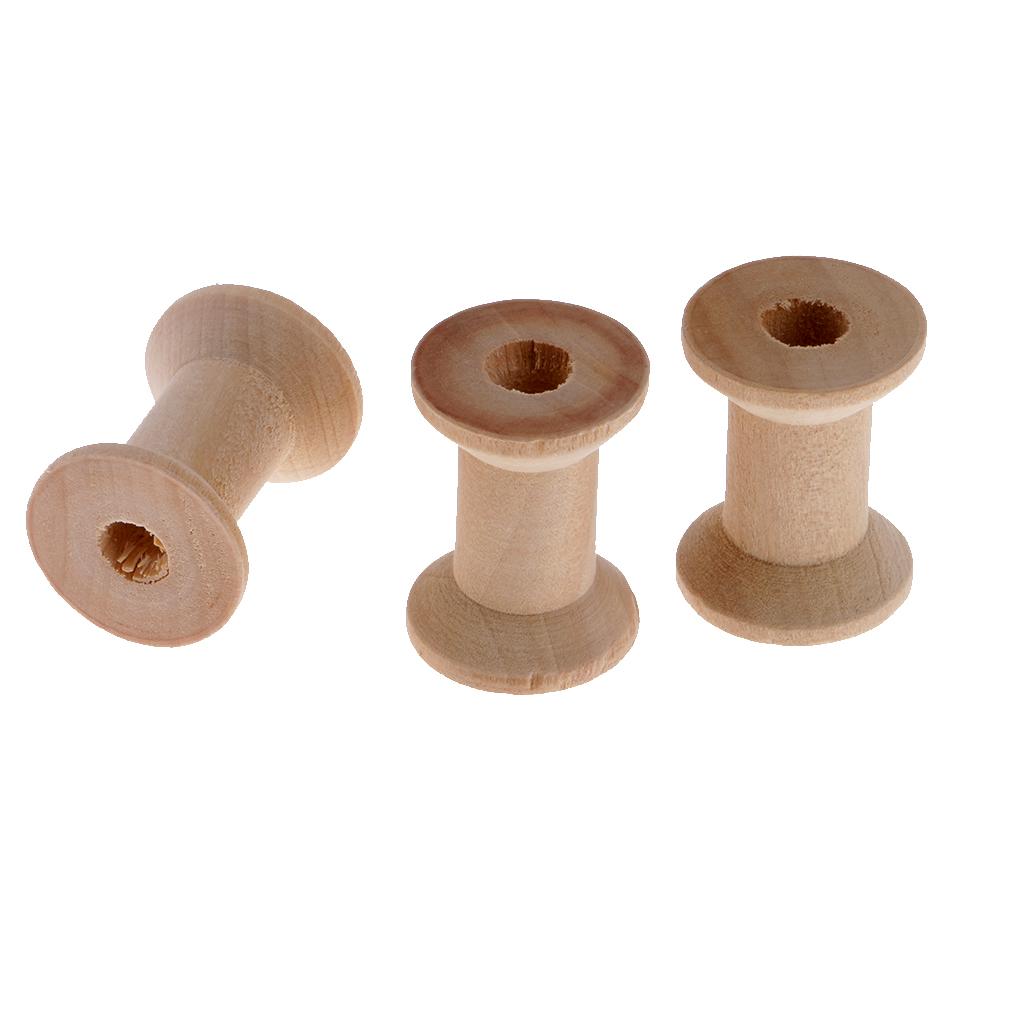 Wooden Empty Spool Thread Bobb - Thread Bobbins Empty のレビューと価格