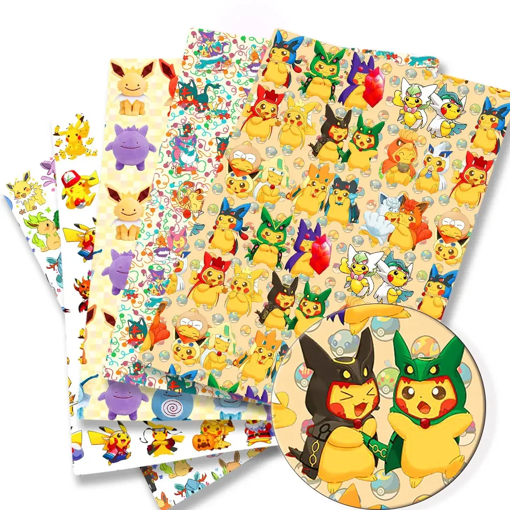 Pokemon Cartoon Fabric140*50cm - Sewing Production のレビューと価格
