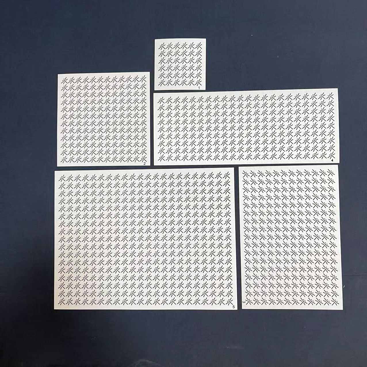 Soft Embroidery Stencil R214 D - Sewing Embroidery Fabric のレビューと価格