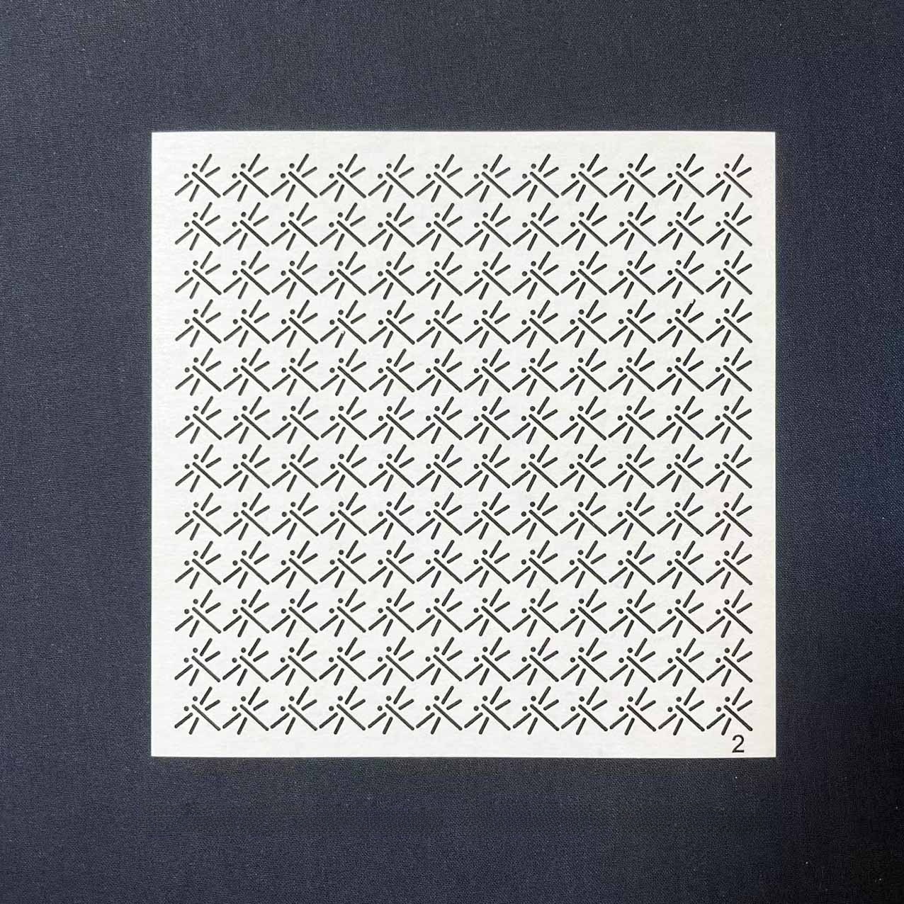 Soft Embroidery Stencil R214 D - Sewing Embroidery Fabric のレビューと価格