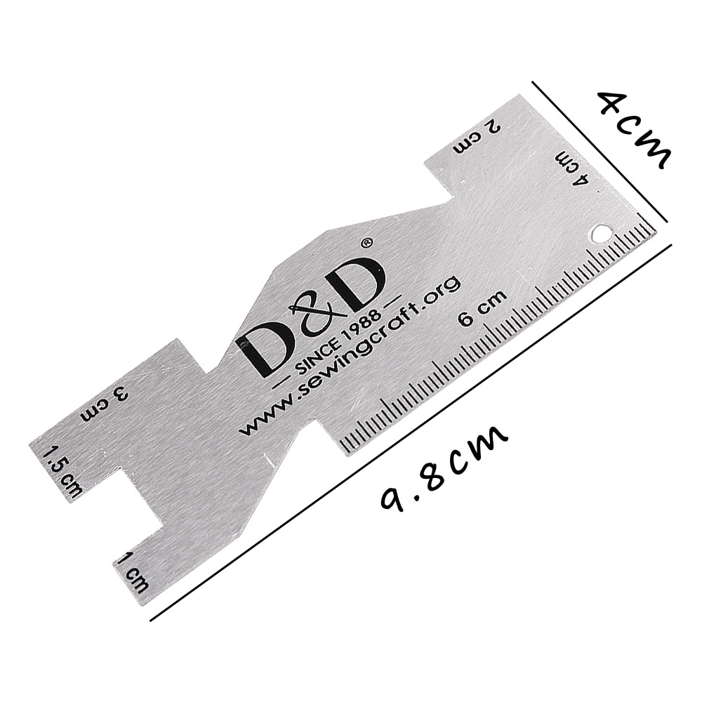 Metal Measuring Gauge Quilting - Seam Gauge Metal のレビューと価格