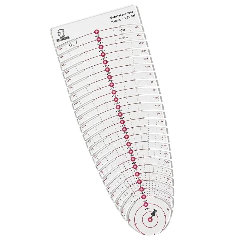 39BB Clear Scale Acrylic Measu - Is Sewing Textile Art のレビューと価格
