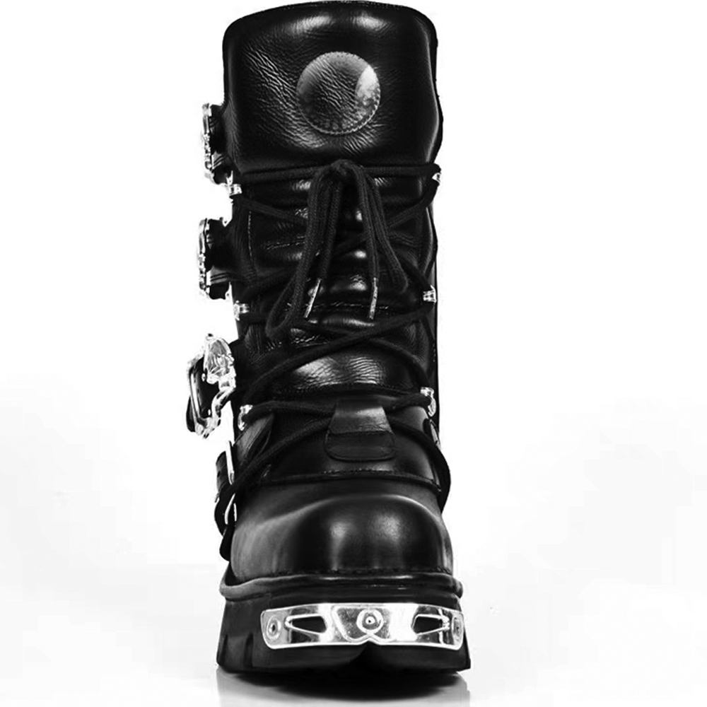 New Men's Punk Motorcycle Boot - Sewing Zipper のレビューと価格