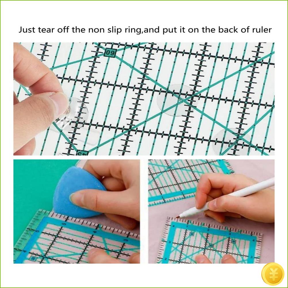6 Piece Quilting Ruler Ironing - Quilting Ruler Square のレビューと価格