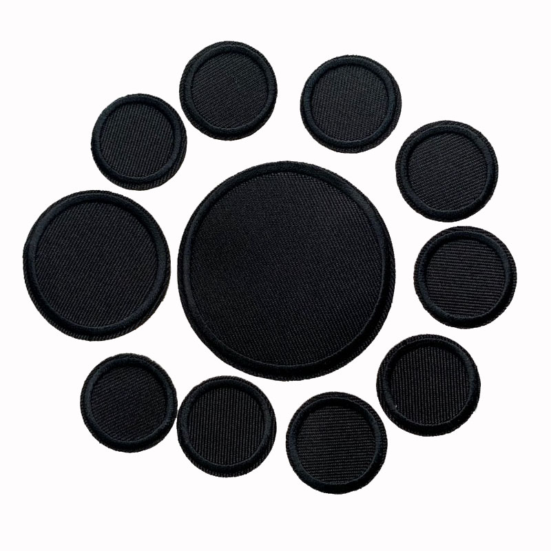 5Pcs Black Round Patches For C - Velcro Sew On のレビューと価格