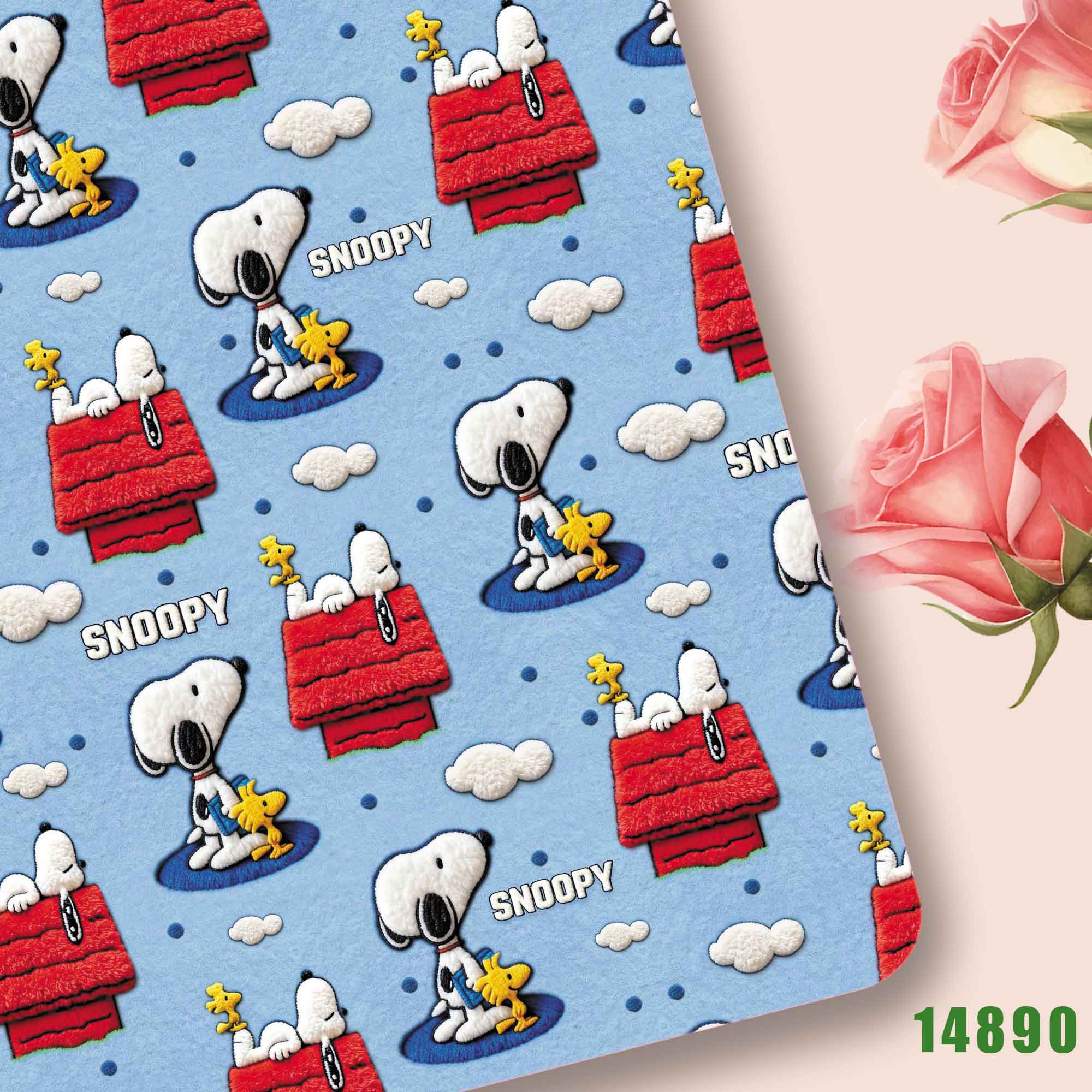 TAKARA TOMY Snoopy fabric140CM - Sewing In Textile のレビューと価格