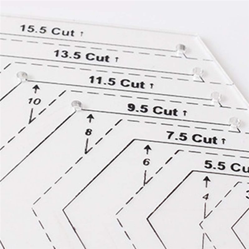 A25F-4Pcs Quilting Ruler Set,  - Quilting Ruler Square のレビューと価格