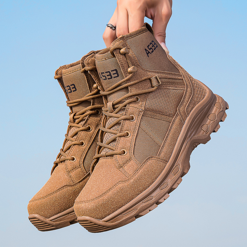 Men's Military Tactical Boots  - Sewing Zipper のレビューと価格