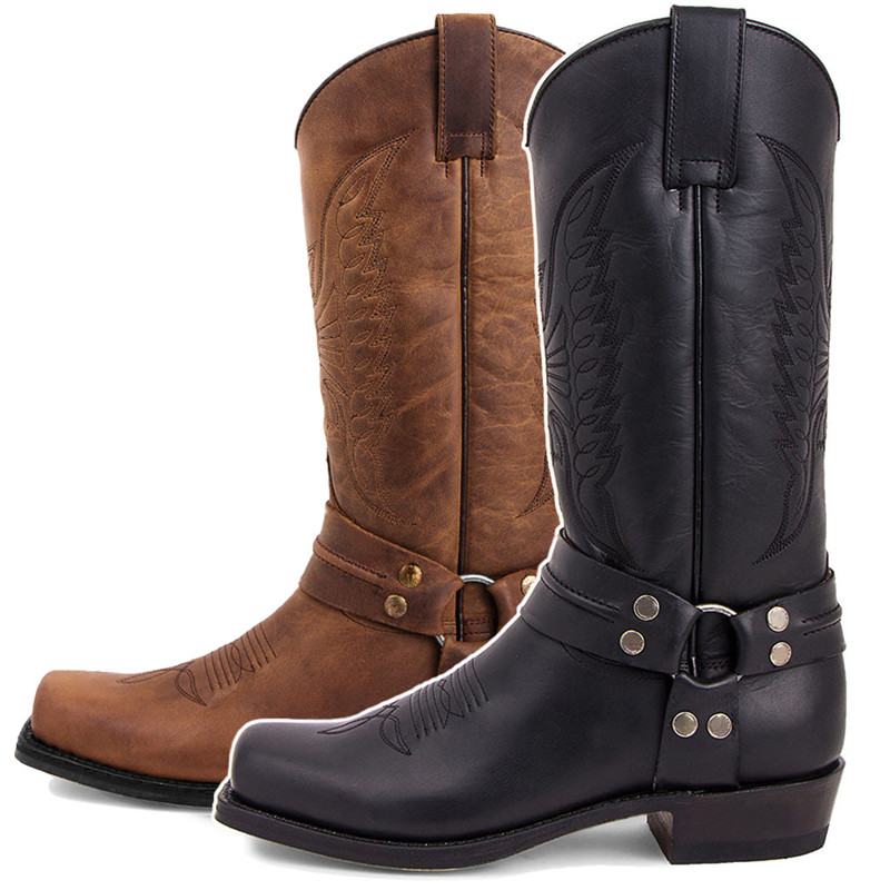 New Men's Motorcycle Boots Fas - Sewing Embroidery Fabric のレビューと価格