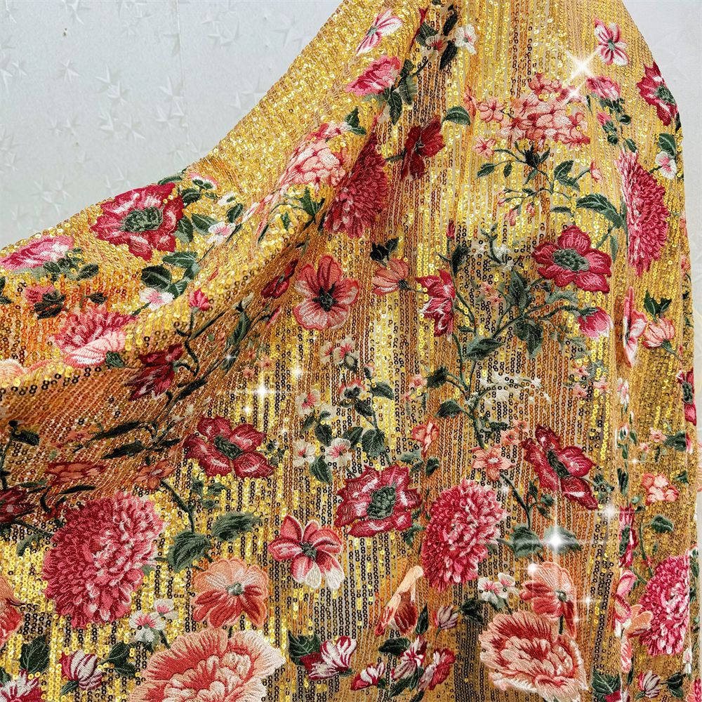 1 yardThree-dimensional embroi - Sewing Embroidery Fabric のレビューと価格