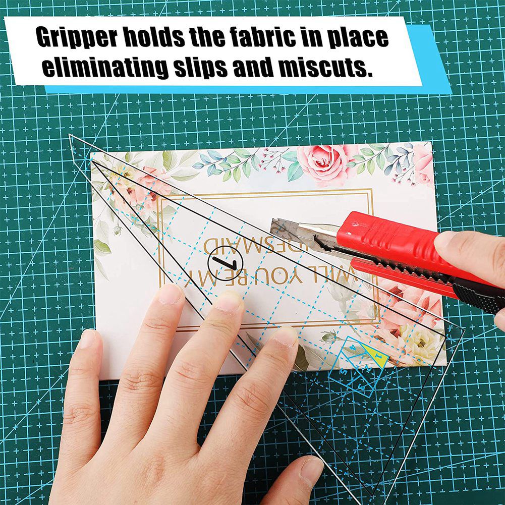 ABIYY-5 Pieces Quilting Templa - Quilting Ruler Square のレビューと価格