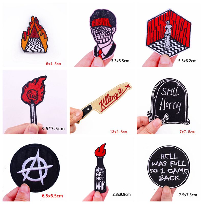 10PCS/Lot Fake Friends Embroid - Velcro Sew On のレビューと価格