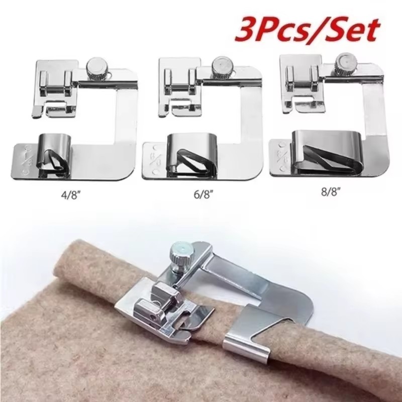 Sewing Hemming Set 1/3Pcs Wide - Seam Gauge Metal のレビューと価格
