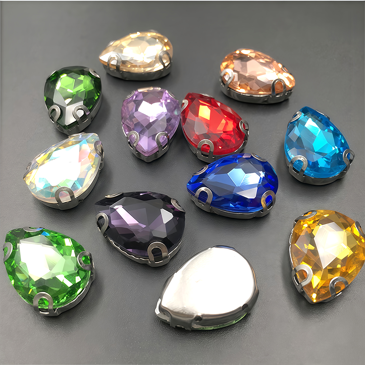 Water Drop Crystal Glass Rhine - Sewing Garments のレビューと価格