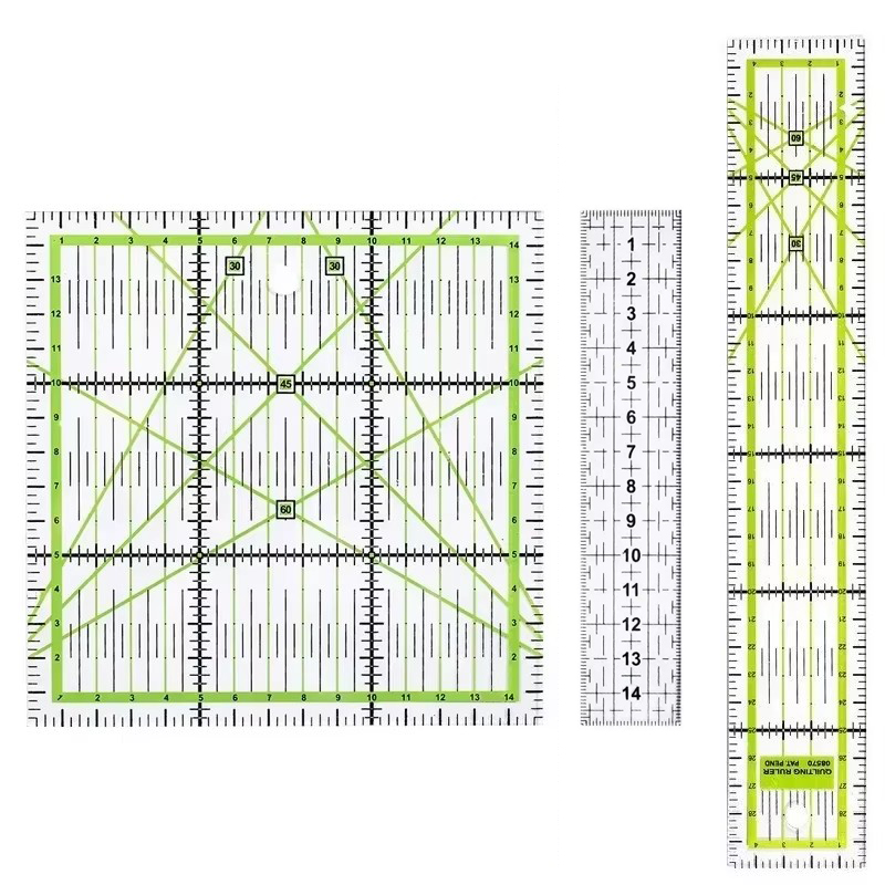 1/2pcs 15cm Quilting Patchwork - Seam Gauge Metal のレビューと価格