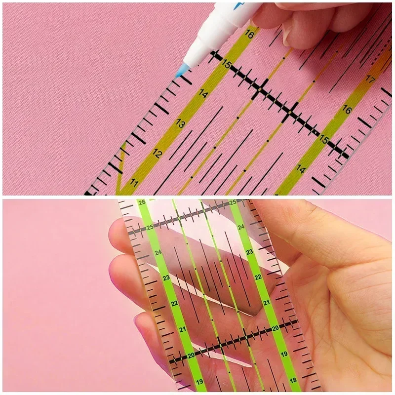 1/2pcs 15cm Quilting Patchwork - Seam Gauge Metal のレビューと価格