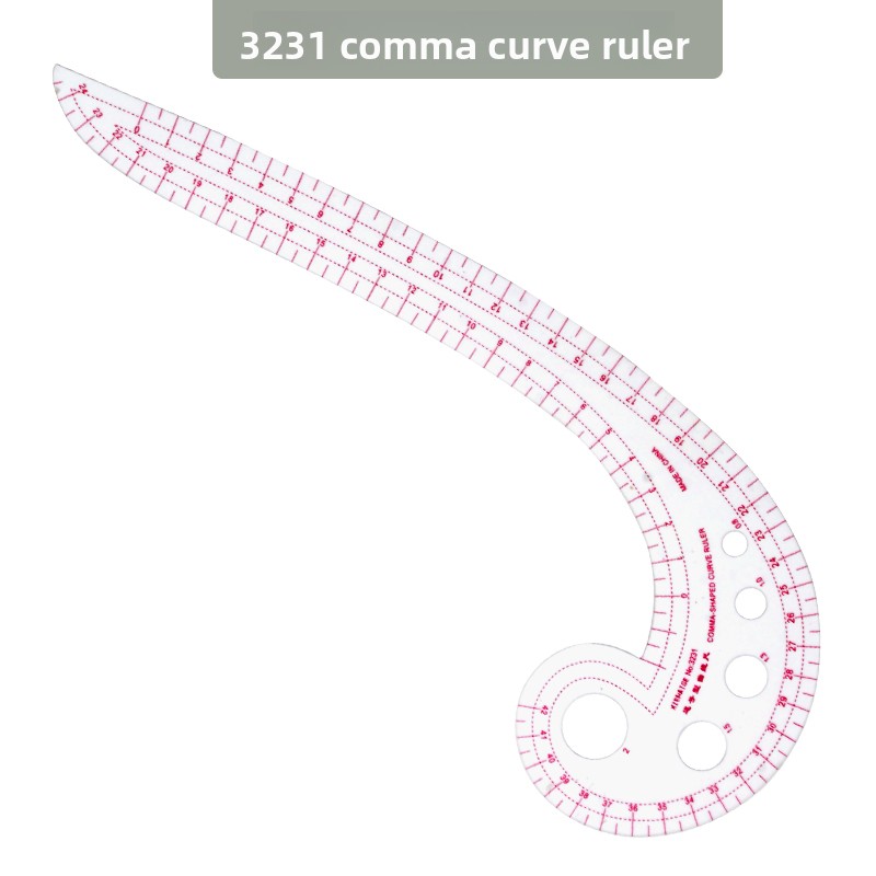 Comma-aped Curved Ruler Sewing - Sewing Garments のレビューと価格